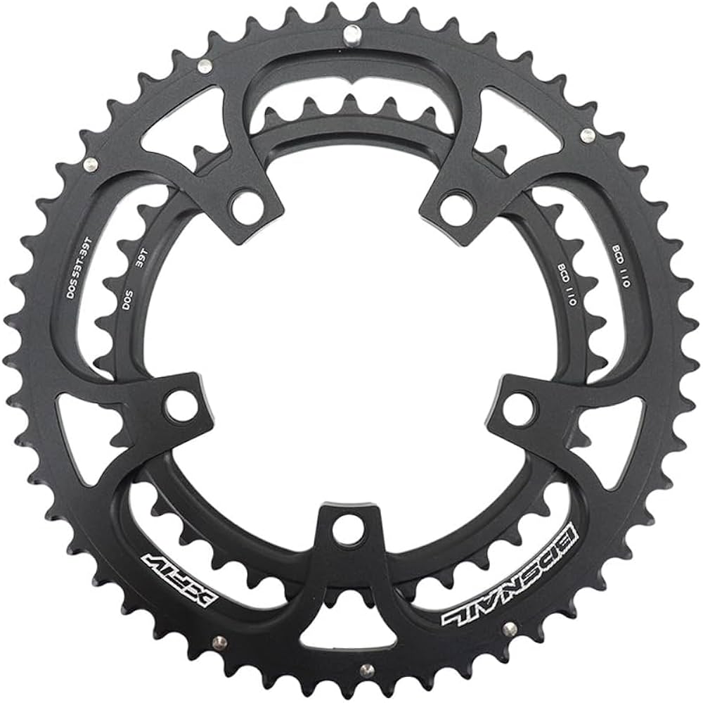 Amazon.co.jp: DJC ロードバイク チェーンリング 110BCD ダブル